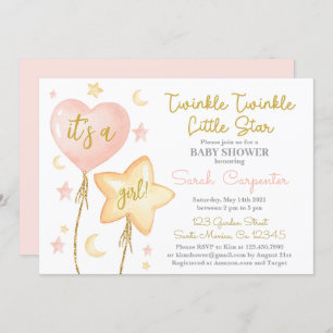 Twinkle Twinkle Little Star Einladung
