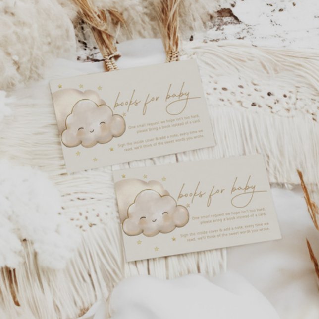 Twinkle Twinkle Little Star Elfenbein Buchanfrage Begleitkarte (Von Creator hochgeladen)