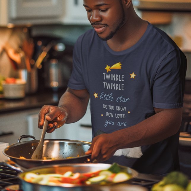 Twinkle, Twinkle Little Star für Sleep Pinguin Sl T-Shirt (Twinkle, Twinkle Little Star for Sleep Penguin Sl T-Shirt)