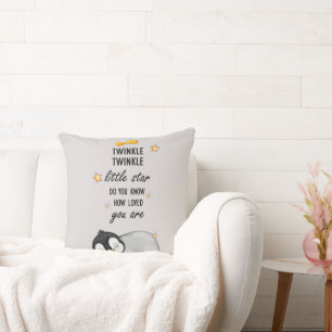 Twinkle, Twinkle Little Star für Sleep Pinguin T- Kissen