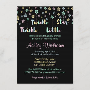Twinkle Twinkle Little Star Gender Offenbarung neu Einladung