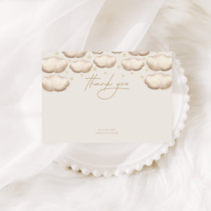 Twinkle Twinkle Little Star Ivory Dankeskarte