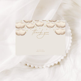 Twinkle Twinkle Little Star Ivory Dankeskarte