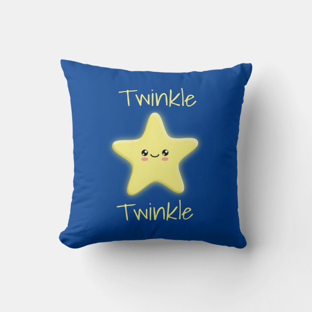 Twinkle Twinkle Little Star Kissen (Vorderseite)