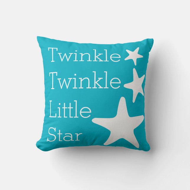 Twinkle Twinkle Little Star Kissen (Vorderseite)