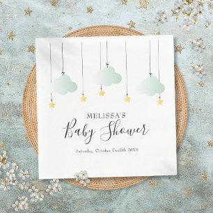 Twinkle Twinkle Little Star Neutrale Babyparty Serviette