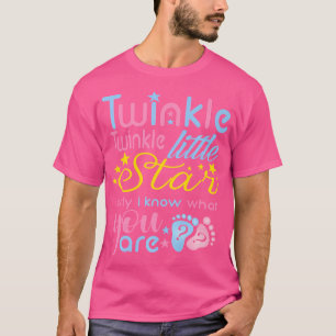 Twinkle Twinkle Little Star Nur ich kenne Gender K T-Shirt