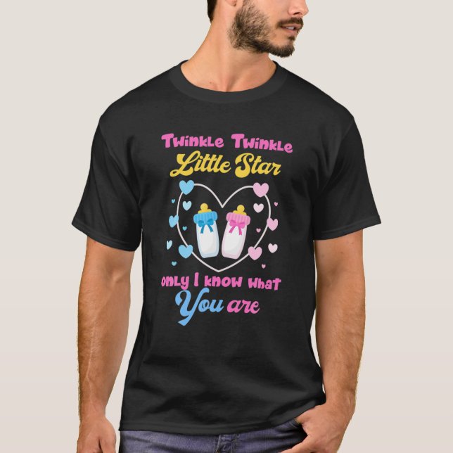 Twinkle Twinkle.Little.Star Nur ich kenne Gender K T-Shirt (Vorderseite)