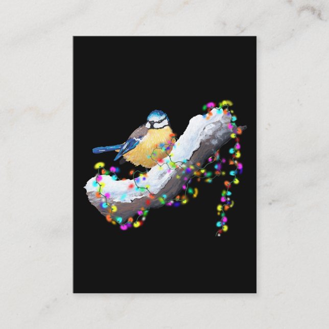 Twinkle Twinkle Little Tit Begleitkarte (Vorderseite)