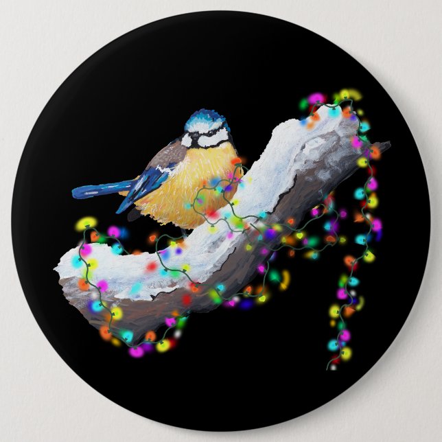 Twinkle Twinkle Little Tit Button (Vorderseite)