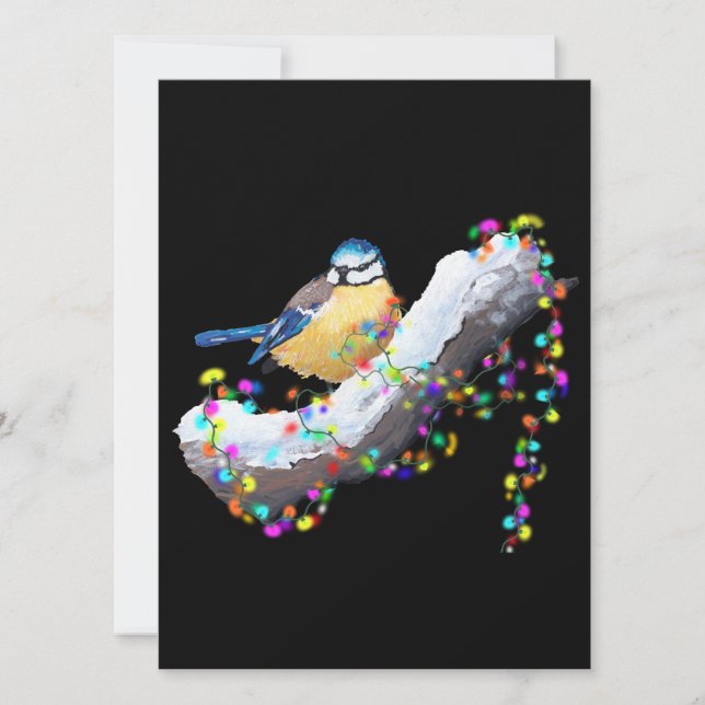 Twinkle Twinkle Little Tit Karte (Vorderseite)