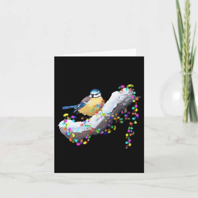 Twinkle Twinkle Little Tit Karte (Vorderseite)