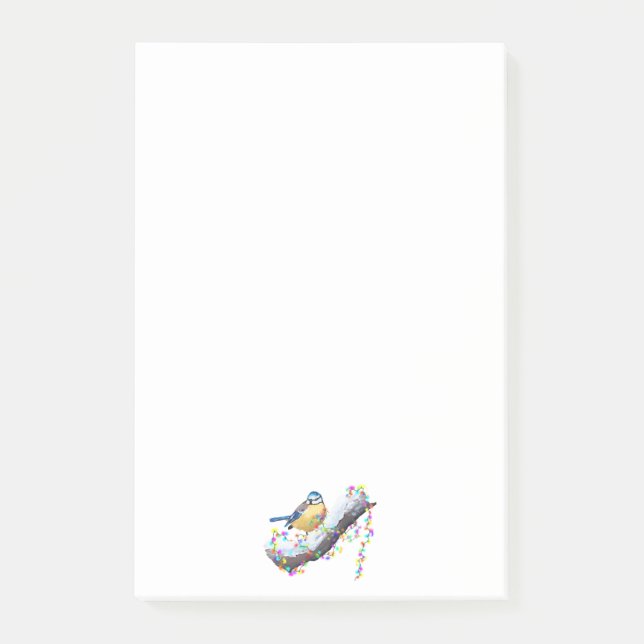 Twinkle Twinkle Little Tit Post-it Klebezettel (Vorderseite)