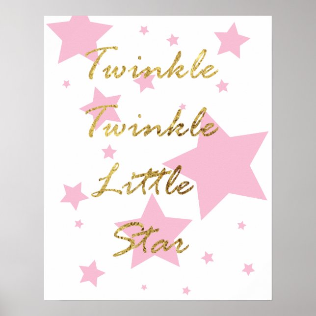Twinkle Twinkle Poster (Vorne)