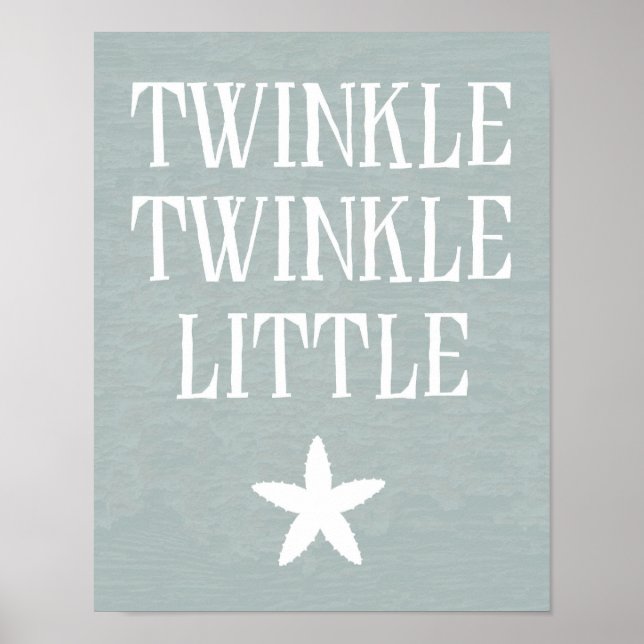 Twinkle Twinkle Poster (Vorne)
