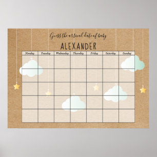 Twinkle Twinkle rustikale Ratschläge, der Fälligke Poster