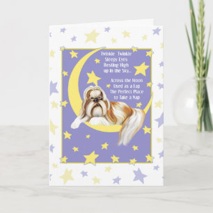 Twinkle Twinkle Shih Tzu Karte