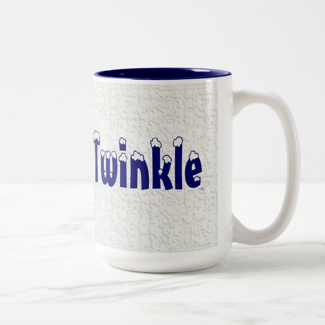 Twinkle Twinkle Zweifarbige Tasse (Rechts)
