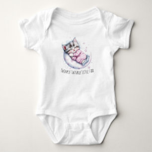 Twinkle Whiskers — Mondlicht-Babytäume Baby Strampler