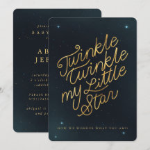 Twinkle winken meinen kleinen Stern