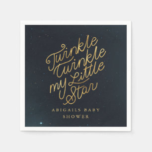 Twinkle winken meinen kleinen Stern Serviette