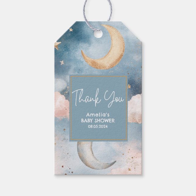 Twinkle winzige Niedliche Kinderdusche Geschenkanhänger (Vorderseite)