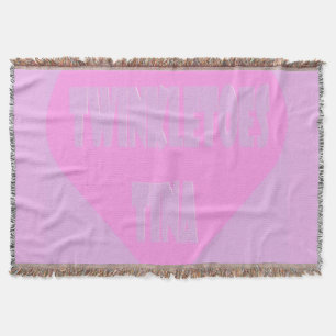 Twinkle Zehen Tina Pink und Lila Pastellfarben Her Decke