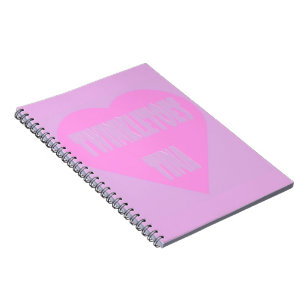 Twinkle Zehen Tina Pink und Lila Pastellfarben Her Notizblock