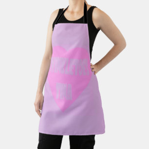 Twinkle Zehen Tina Pink und Lila Pastellfarben Her Schürze
