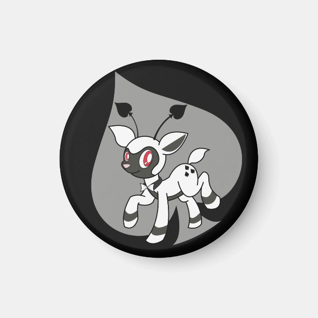 TwinkleDears Spade Magnet (Vorne)