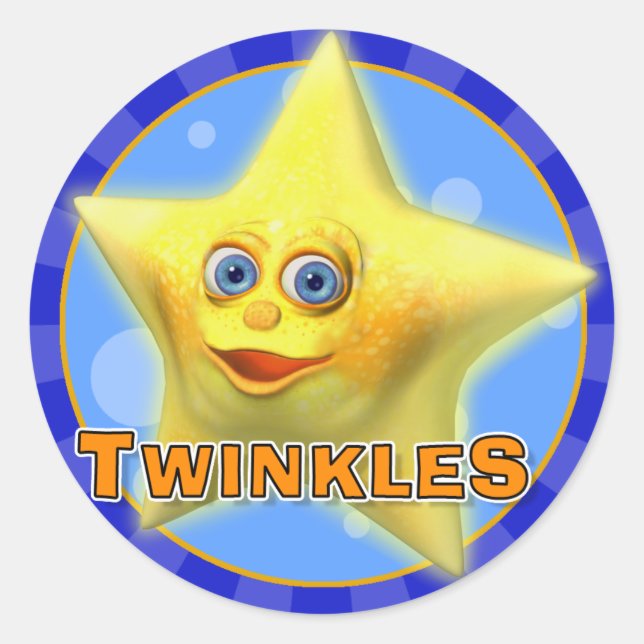 Twinkles the Little Star Stickers (Vorderseite)