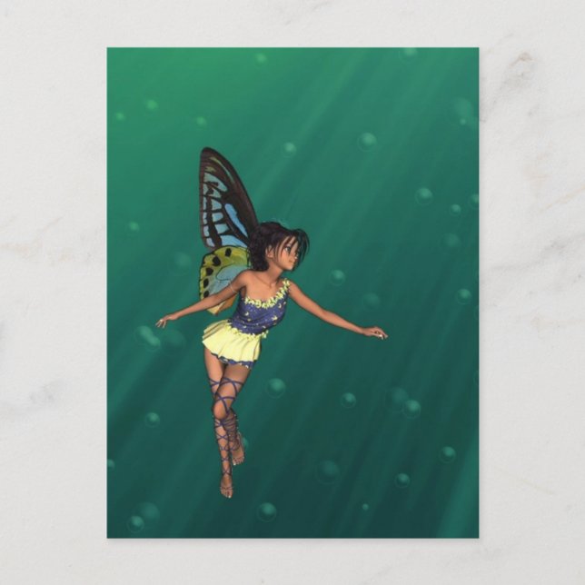 Twinkletoes Fairy Postcard Postkarte (Vorderseite)