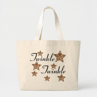 Twinkletwinkle-Stern-Tasche Jumbo Stoffbeutel