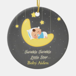 TwinkleTwinkle wenig Stern-Baby-Kinderzimmer-Dekor Keramik Ornament