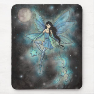 Twinkling Dezember Fairy Fantasy Art Mousepad