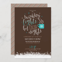 Twinkling Lights Hot Cocoa Nights ID593