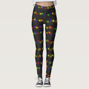 Twinkling Weihnachtslicht Leggings