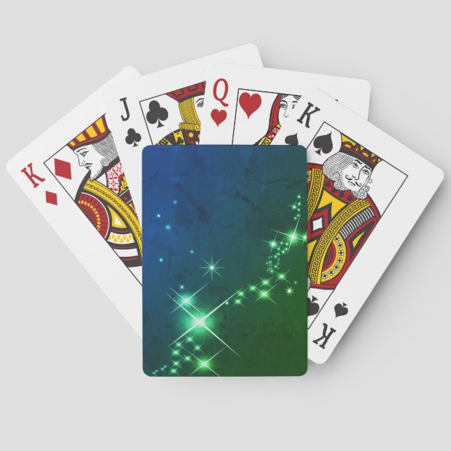 Twinklingelblau Spielkarten (Rückseite)