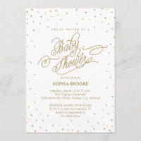 Twinkly Gold Stars Extravagante Kinderdusche Einla
