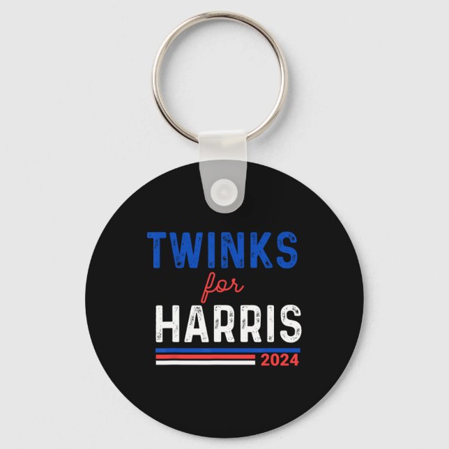 Twinks für Kamala Harris Schlüsselanhänger (Vorderseite)
