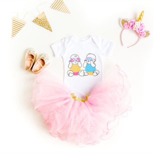Twinnies Twincess und Twince mit Sonnenbrille Baby Strampler