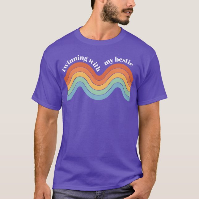 Twinning mit meinem bester Freund Squadwin T-Shirt (Vorderseite)
