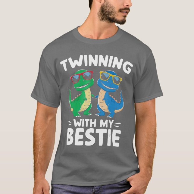 Twinning with My Bestie Friends Spirit Week Boys D T-Shirt (Vorderseite)