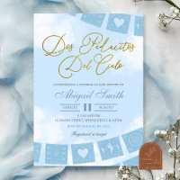 TWINS Blue Spanish Stück des Himmels Babyparty