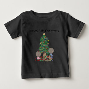 Twins Boy and Girl 1. Baby T-shirt