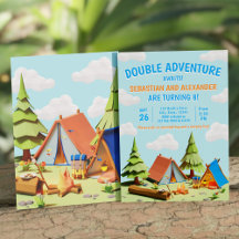 Twins Camping Double Adventure erwartet Geburtstag