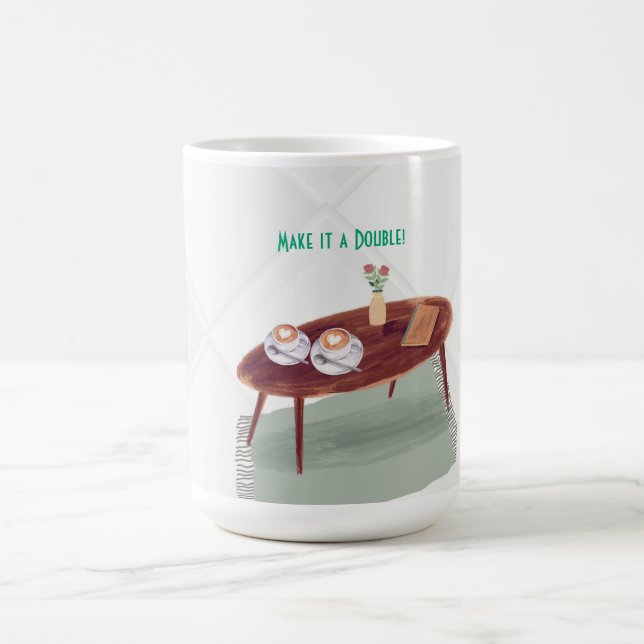 Twins Coffee Themed Baby Dusche - Machen Sie es zu Kaffeetasse (Mittel)