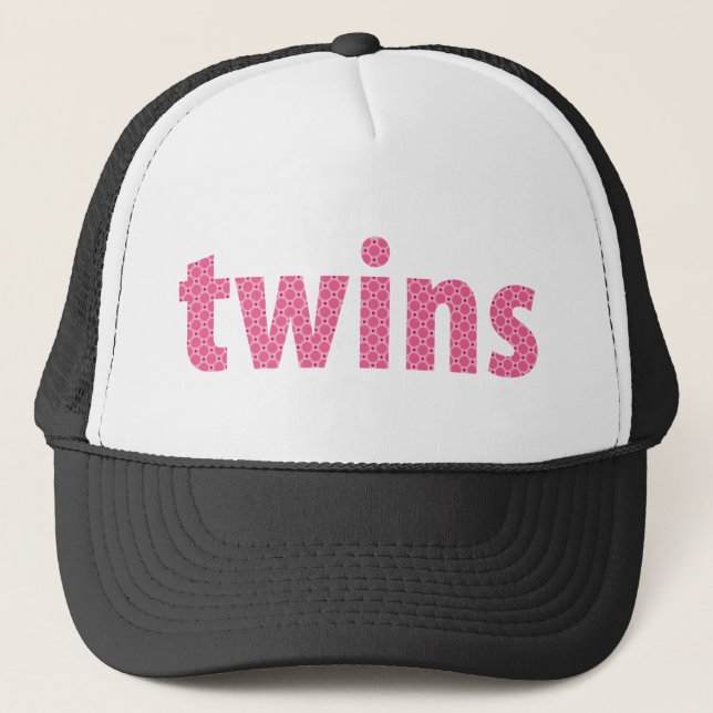 TWINS COLLECTION - Mädchen {pink} Truckerkappe (Vorderseite)