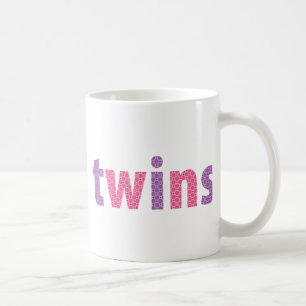 TWINS COLLECTION - Mädchen {violett + rosa} Tasse