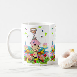 Twins Cupcake Happy Birthday Mug Kaffeetasse
